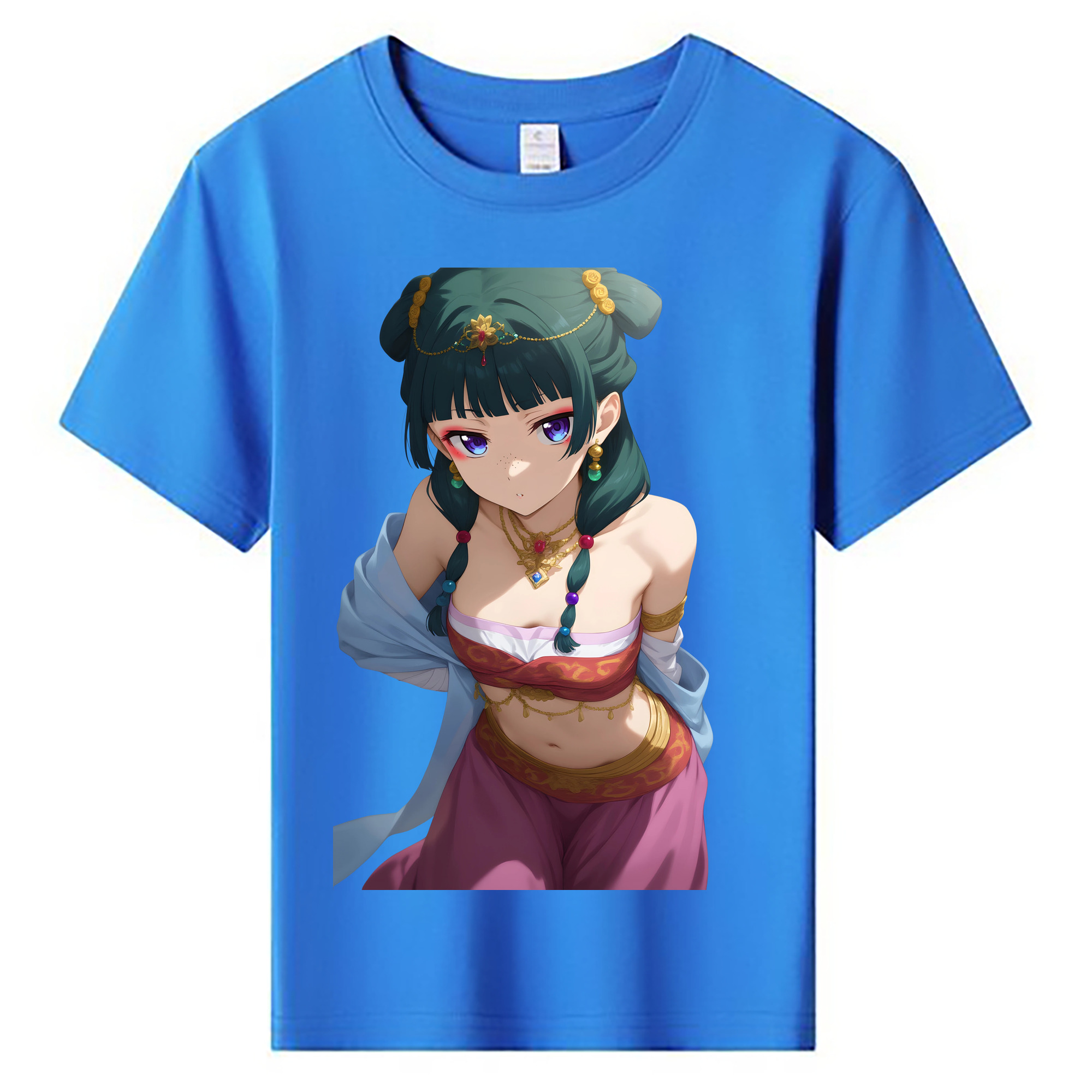 （画像用） 薬屋のひとりごと The Apothecary Diaries 綿100％キッズTシャツ（フロントプリント）